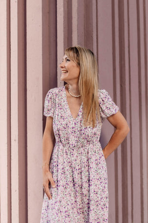 Robe Lilas allaitement Youandmilk