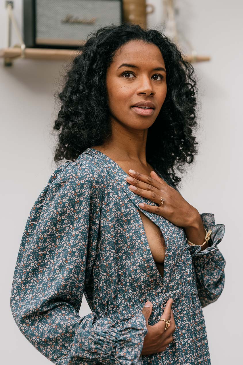 Robe longue d’allaitement Liber’tits