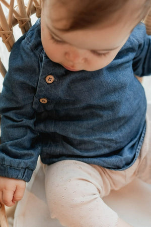 Blouse bébé/enfant mixte Breastfeed’jean - You&MilkBlouse bébé/enfant mixte Breastfeed’jeanBlouse bébé/enfant mixte Breastfeed’jean