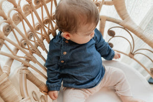 Blouse bébé/enfant mixte Breastfeed’jean - You&MilkBlouse bébé/enfant mixte Breastfeed’jeanBlouse bébé/enfant mixte Breastfeed’jean