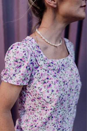 Blouse d’allaitement Lilas Mama - You&MilkBlouse d’allaitement Lilas MamaBlouse d’allaitement Lilas Mama