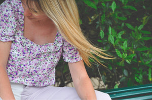 Blouse d’allaitement Lilas Mama - You&MilkBlouse d’allaitement Lilas MamaBlouse d’allaitement Lilas Mama