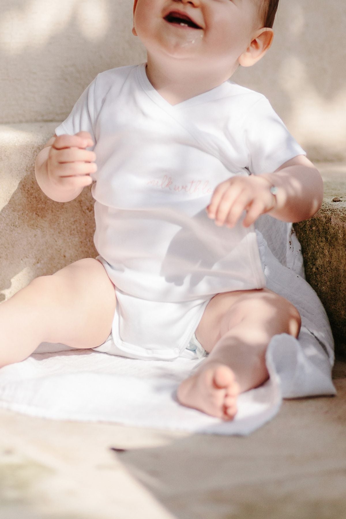 Body Manches Courtes/longues Body Bébé Super Parrain - Message Personnalisé Avec Mains - Taille Unique - Cadeau Annonce Grossesse Taille Unique Bébé