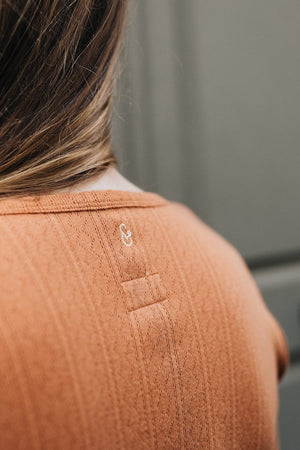 Body allaitement camel You&Milk