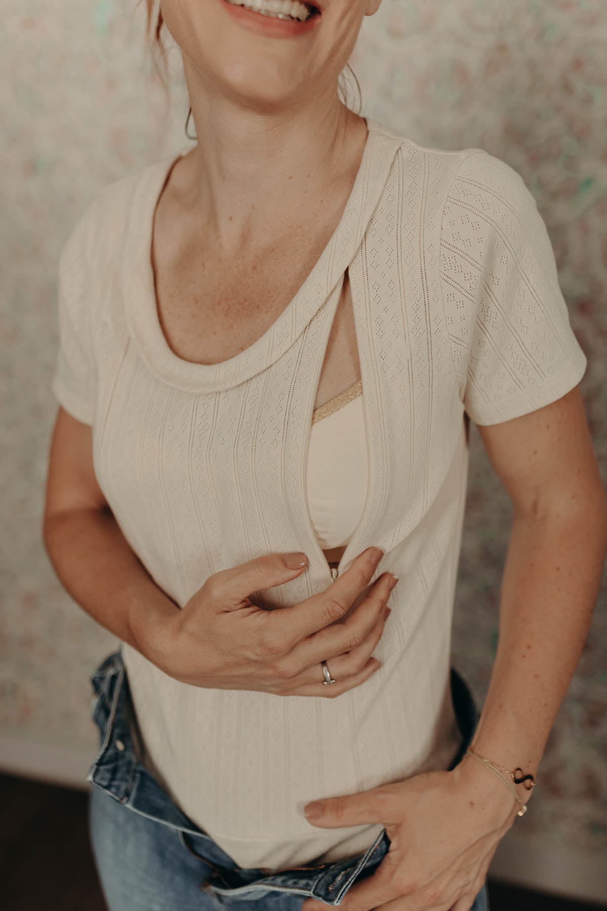 Body d’allaitement Love My Body en maille pointelle - You&MilkBody d’allaitement Love My Body en maille pointelleBody d’allaitement Love My Body en maille pointelle