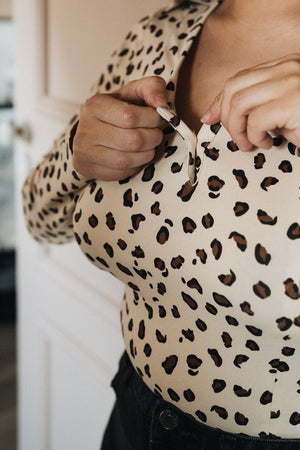 Body allaitement léopard Graou You&Milk