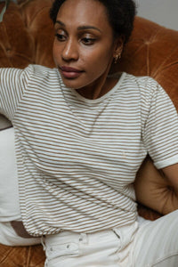 T-shirt voor borstvoeding brownie