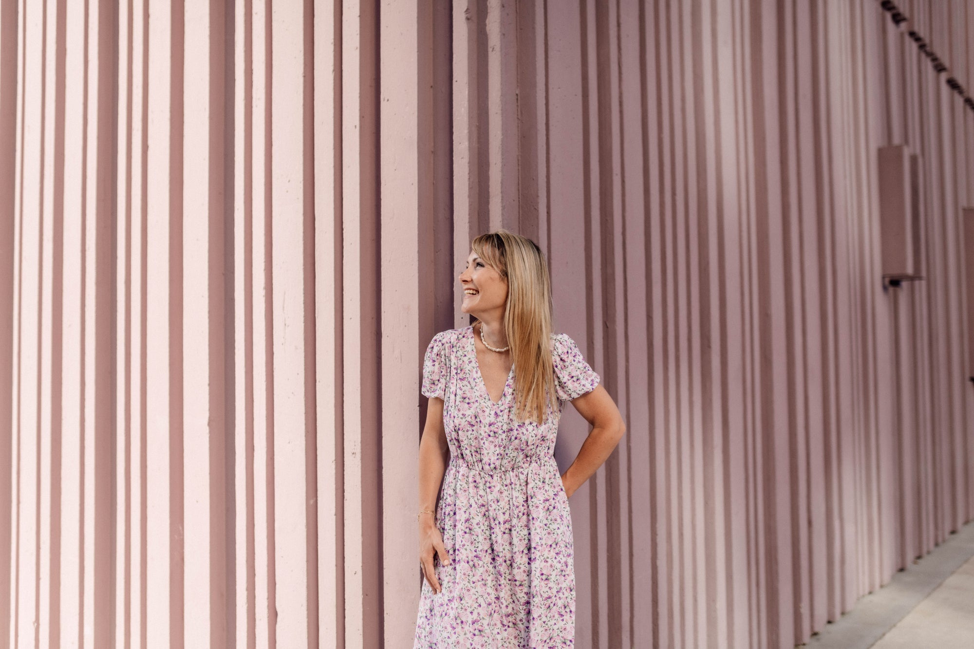 Robe Lilas allaitement Youandmilk