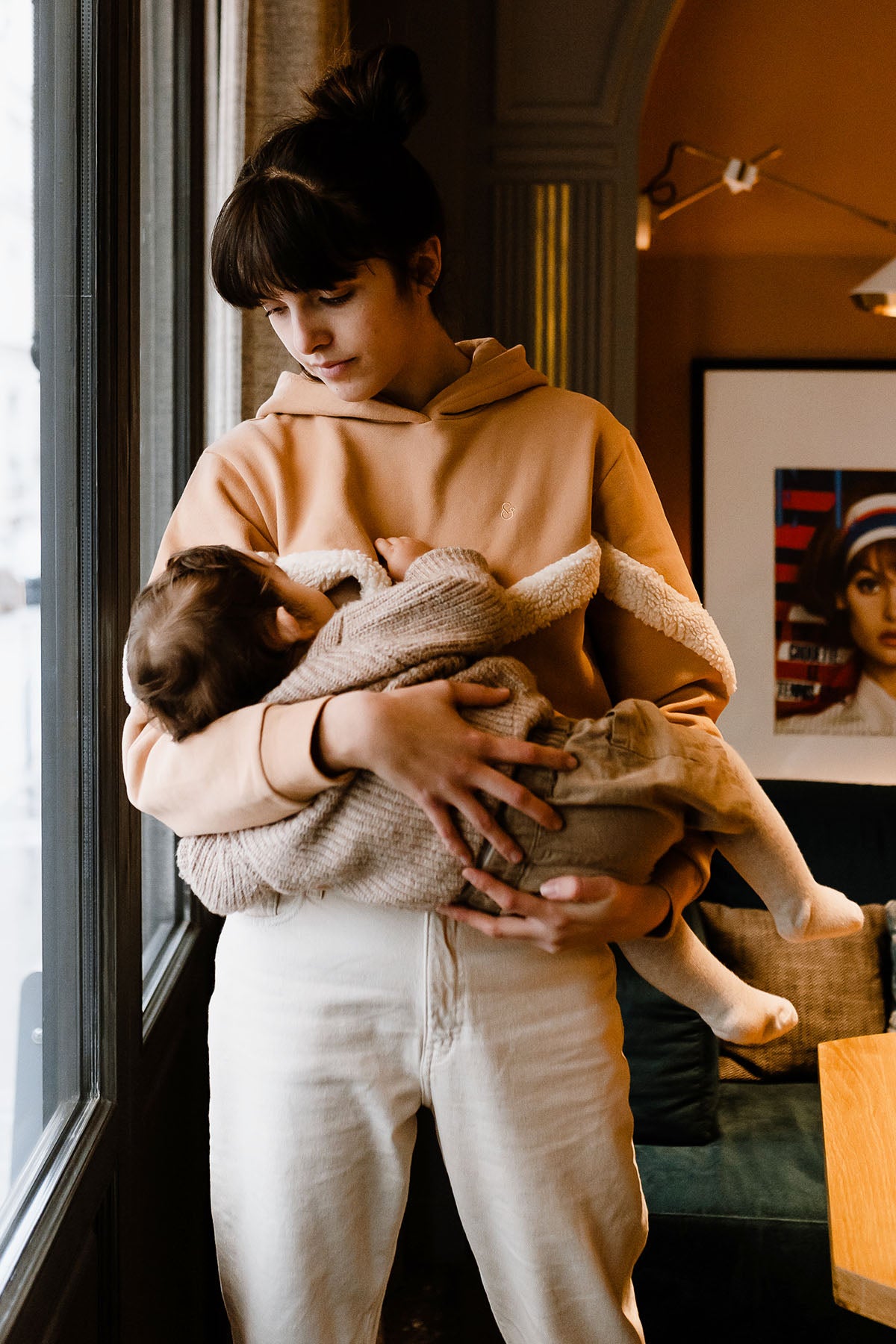 Mom’moute nursing hoodie - sweatshirt with hood