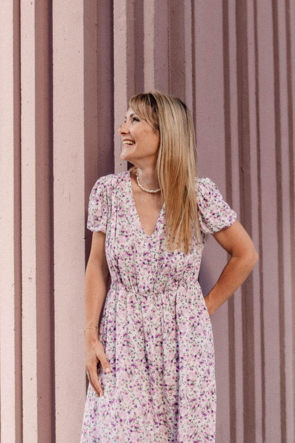 Robe Lilas allaitement Youandmilk