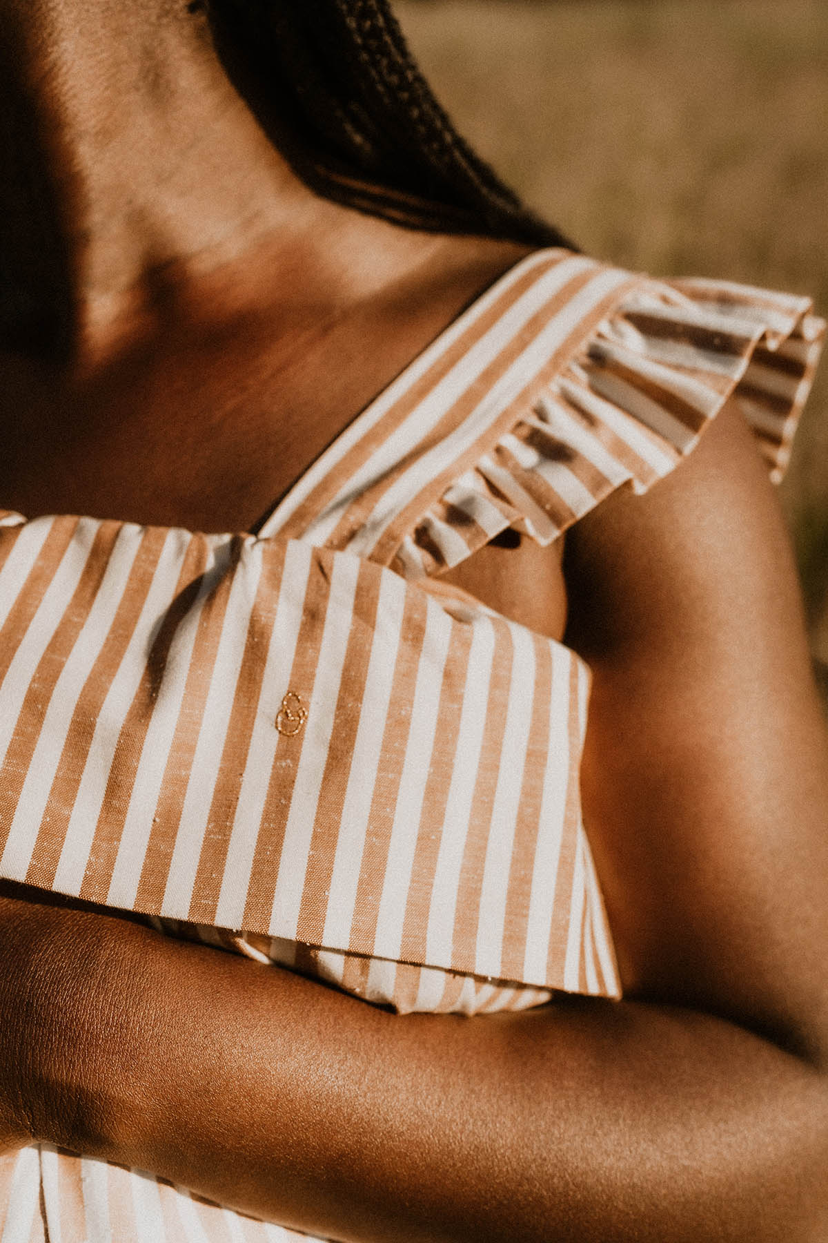 Lång amningsklänning Summ’her Mama