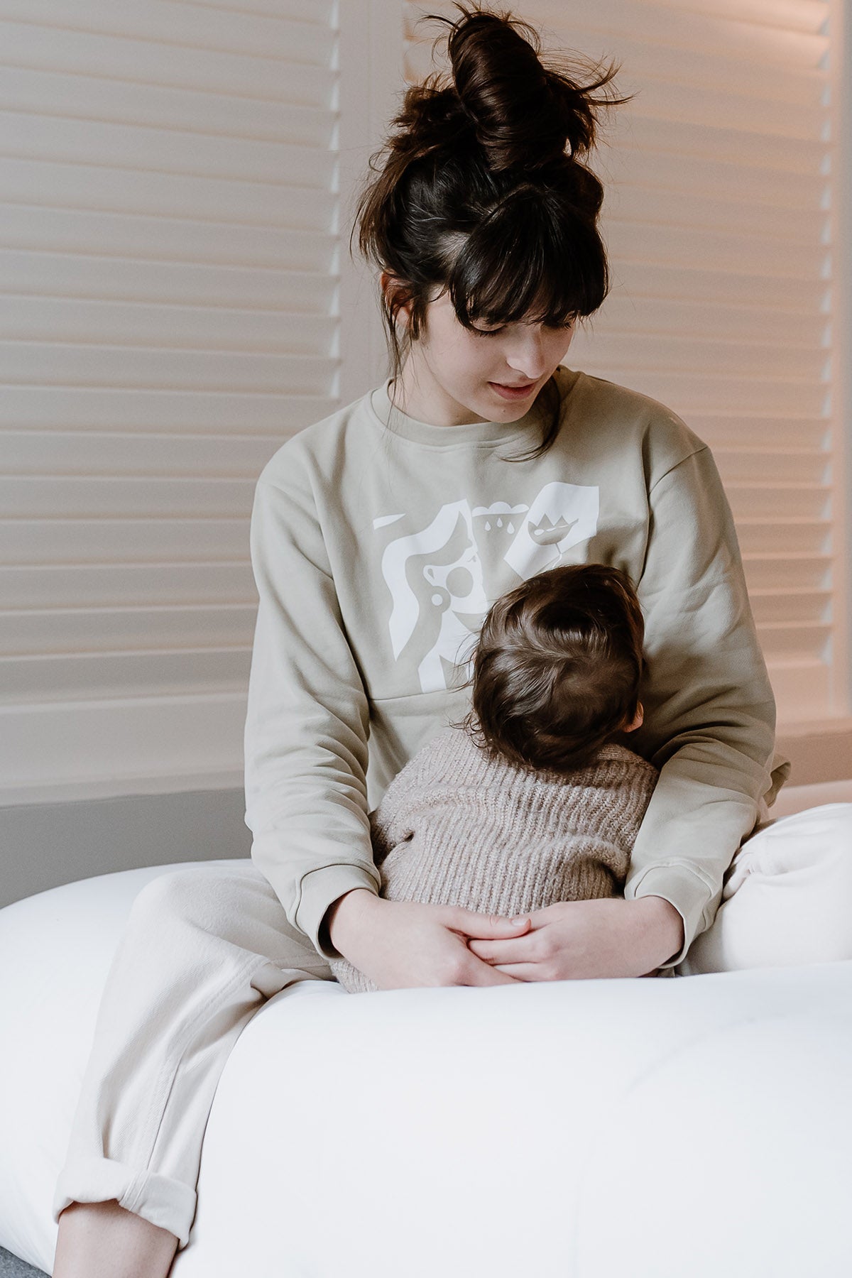 Amningssweatshirt Les Seingulières