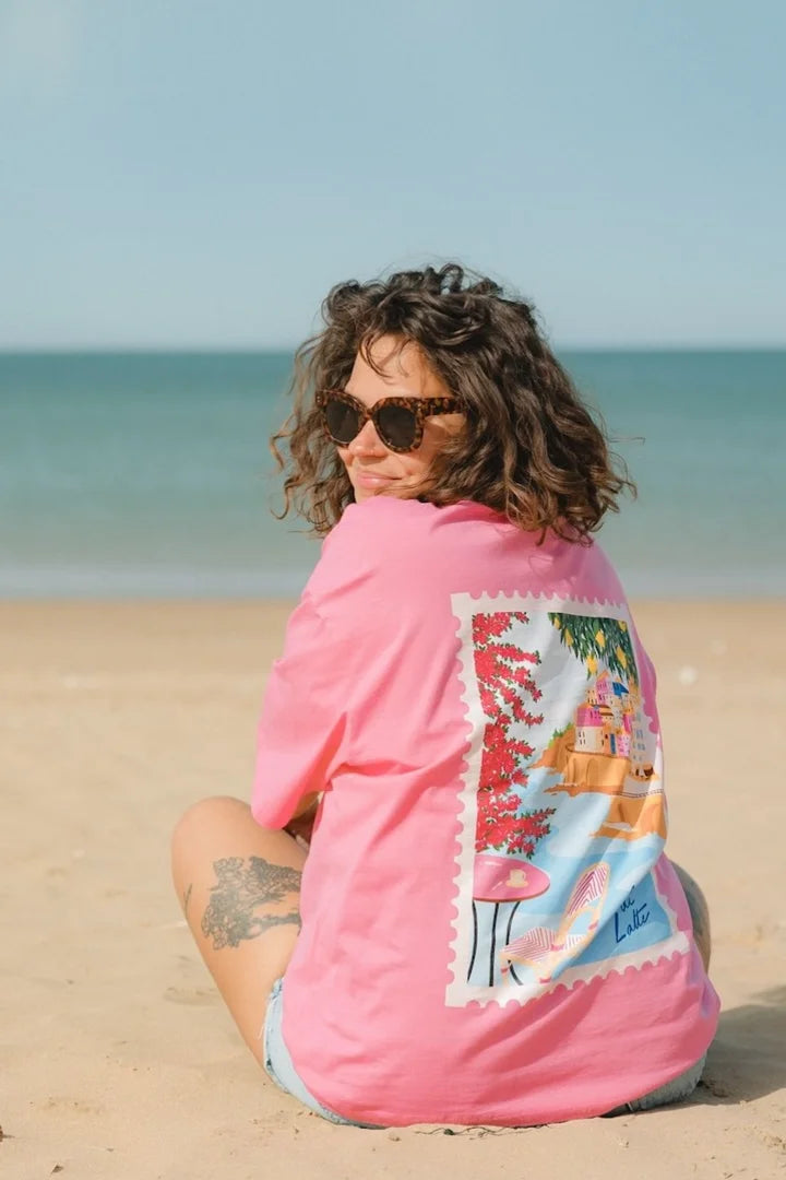 Amore Di Latte pink nursing T-shirt