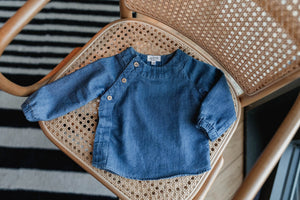 Blouse bébé/enfant mixte Breastfeed’jean - You&MilkBlouse bébé/enfant mixte Breastfeed’jeanBlouse bébé/enfant mixte Breastfeed’jean