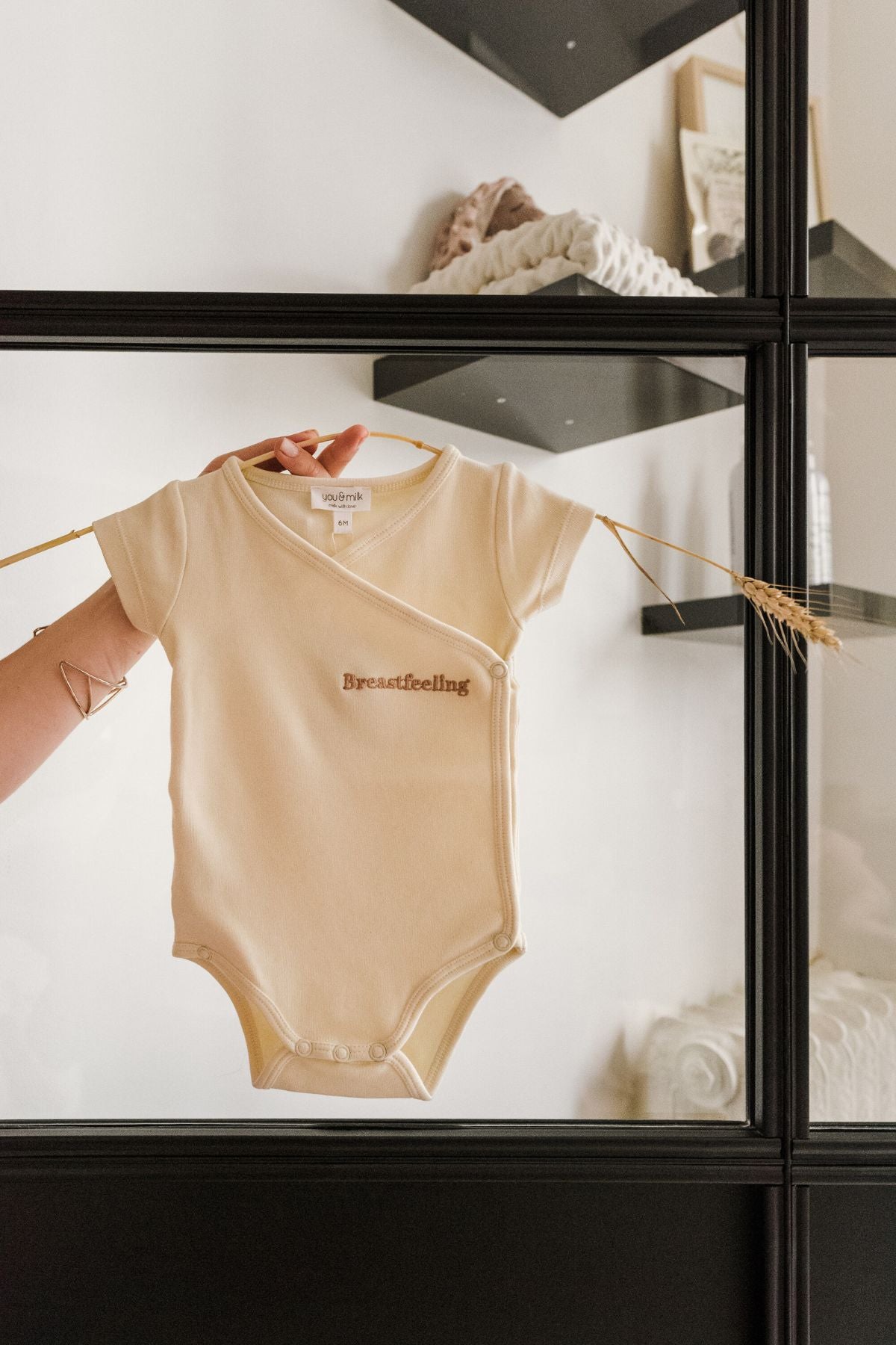 Body bébé Breastfeeling en coton biologique - You&MilkBody bébé Breastfeeling en coton biologiqueBody bébé Breastfeeling en coton biologique
