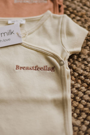 Body bébé Breastfeeling en coton biologique - You&MilkBody bébé Breastfeeling en coton biologiqueBody bébé Breastfeeling en coton biologique