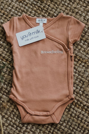 Body bébé Breastfeeling en coton biologique - You&MilkBody bébé Breastfeeling en coton biologiqueBody bébé Breastfeeling en coton biologique