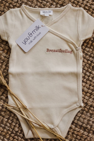 Body bébé Breastfeeling en coton biologique - You&MilkBody bébé Breastfeeling en coton biologiqueBody bébé Breastfeeling en coton biologique