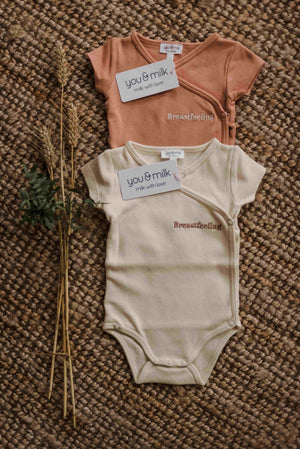 Body Box Breastfeeling (lot de 2 bodies) en coton biologique - You&MilkBody Box Breastfeeling (lot de 2 bodies) en coton biologiqueBody Box Breastfeeling (lot de 2 bodies) en coton biologique
