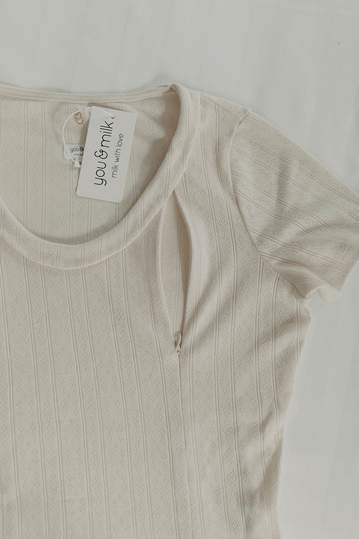 Body d’allaitement Love My Body en maille pointelle - You&MilkBody d’allaitement Love My Body en maille pointelleBody d’allaitement Love My Body en maille pointelle