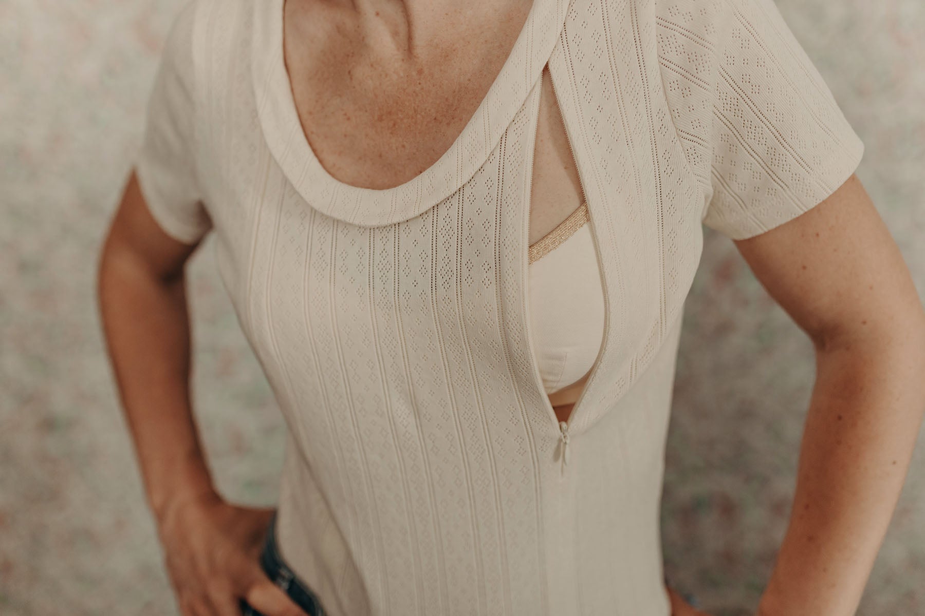 Body d’allaitement Love My Body en maille pointelle - You&MilkBody d’allaitement Love My Body en maille pointelleBody d’allaitement Love My Body en maille pointelle