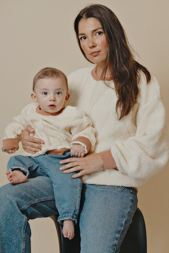 Box Sherpa sweat dam & sweat bebis