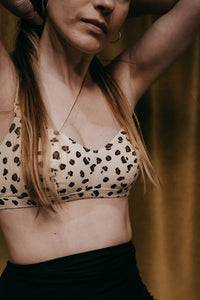 Amnings-bh Graou - Leopard i ekologisk bomull - Mumderwear