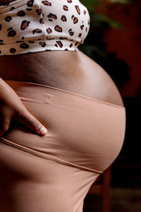 Legging de grossesse et post partum Bloom clay