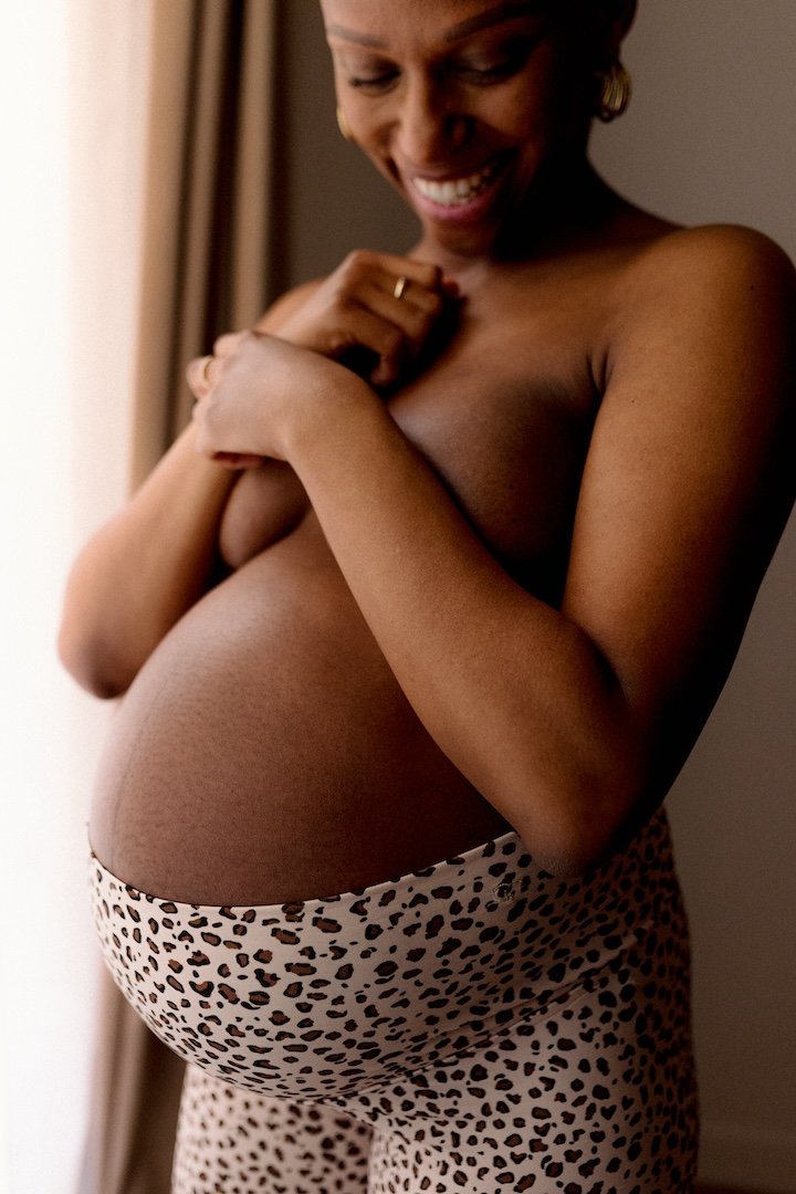 Legging Graou de graviditet och post partum Bloom