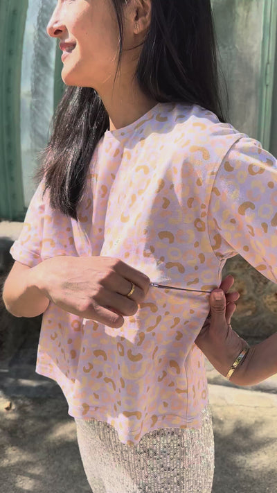 Tshirt-crop-lilas-Graou-Breastfeeding-YouAndMilk