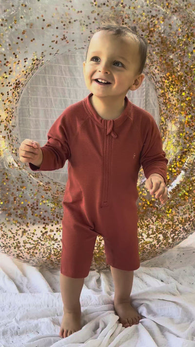 Combinaison-bain-bébé-leopard-Terracotta